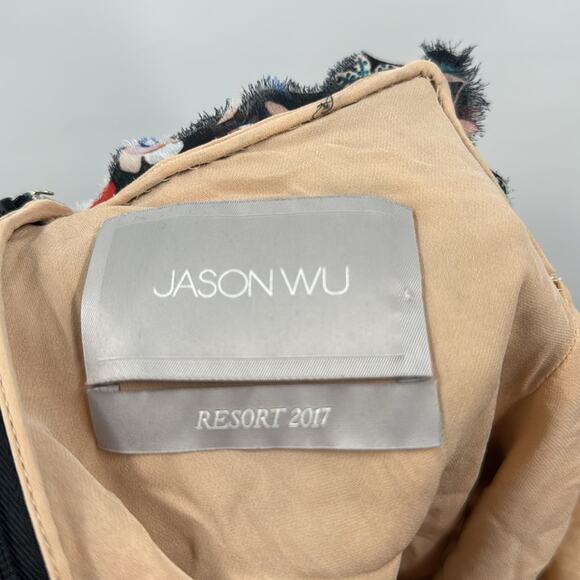 Jason Wu flawed handkerchief silk mini dress - Picture 7 of 7